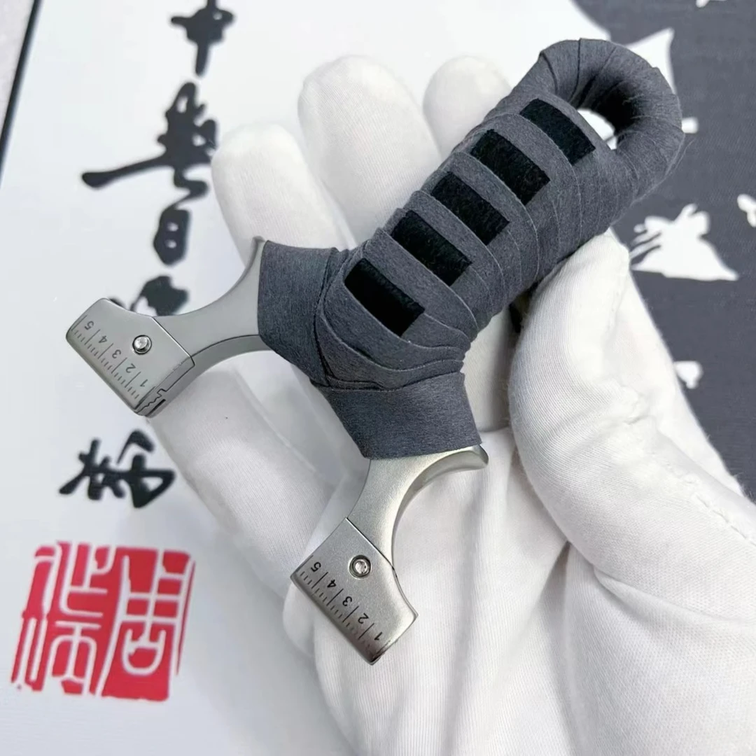 新手高精度大威力弹弓不锈钢左岸户外竞技玩具（2皮+泥600+瞄具）