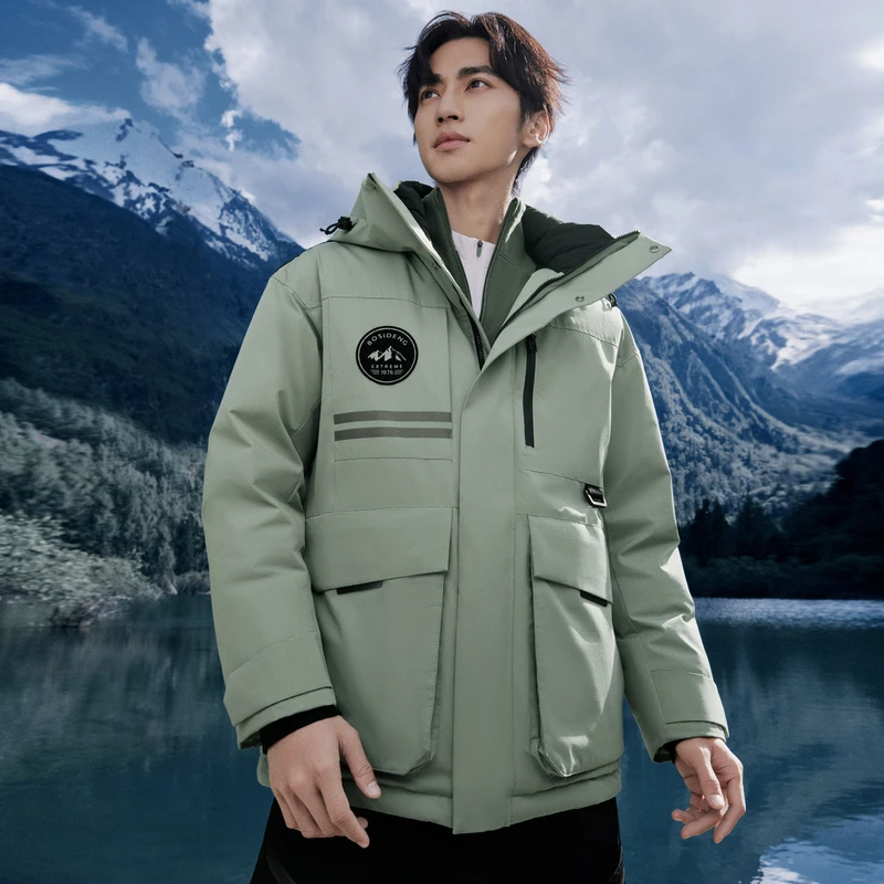 波司登2023冬季新款男一手长轻量科技极寒羽绒服B30142327