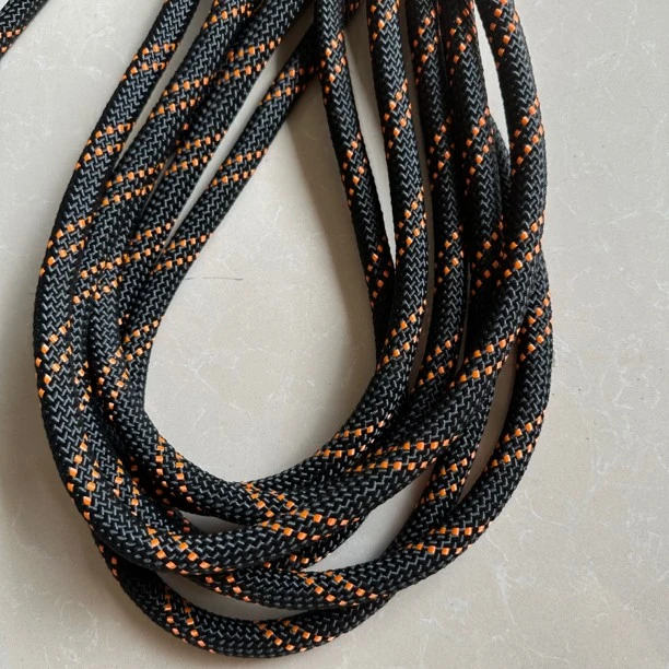 全涤纶绳黑色直径14mm户外救援逃生作业吊绳货物货车捆绑绳子