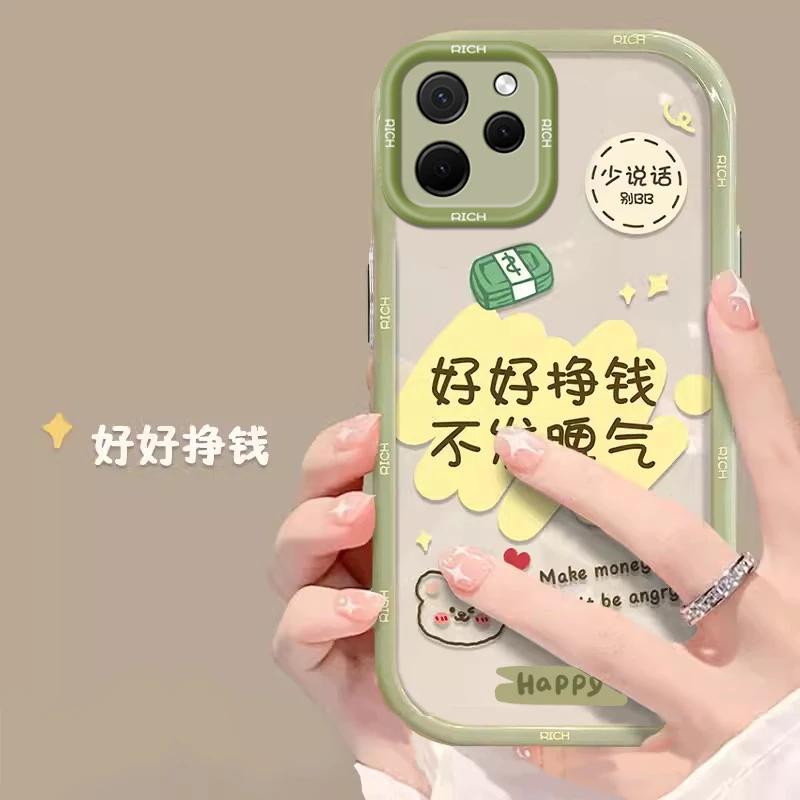 华为EVE一AL00手机壳新款网红透明全包气囊防摔硅胶软壳女畅享50Z