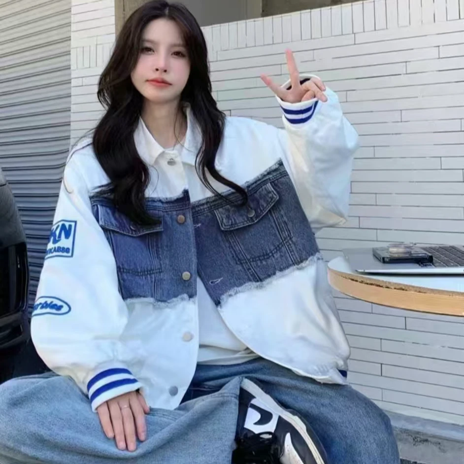 751-760 芊芊女装  商家编码时尚百搭小众宽松设计感潮流休闲外套