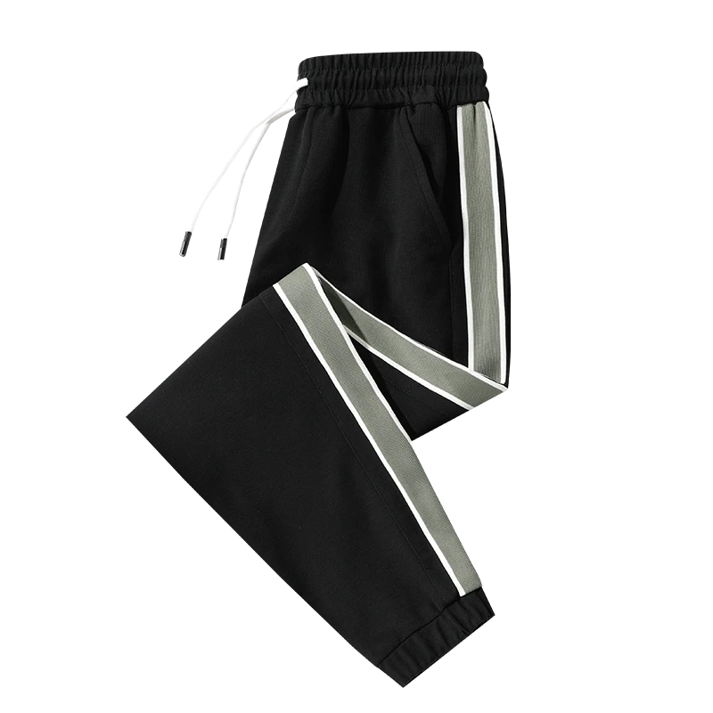 休闲裤男士春秋季时尚百搭宽松潮流大码卫裤运动宽松束脚长裤子