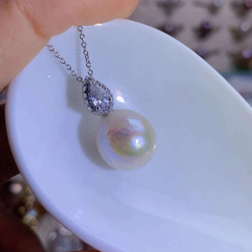 【闪购商品】淡水珍珠天然淡水珍珠合金