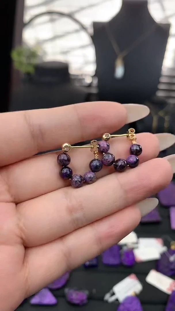 【闪购商品】苏纪石（舒俱来）.未镶嵌耳扣