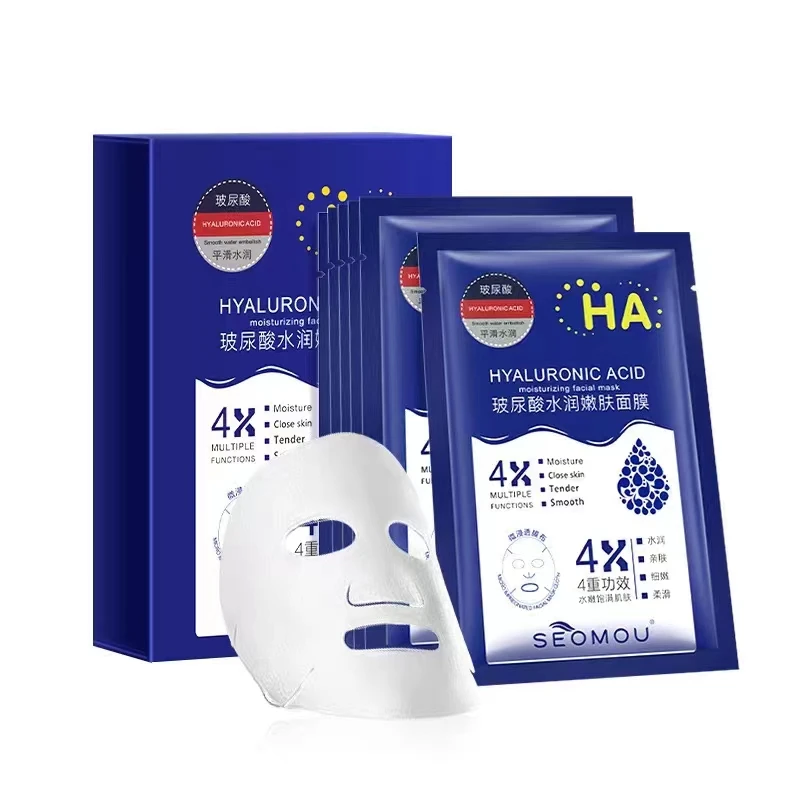 SEOMOU施逅玻尿酸水润嫰肤面膜1盒*5片装