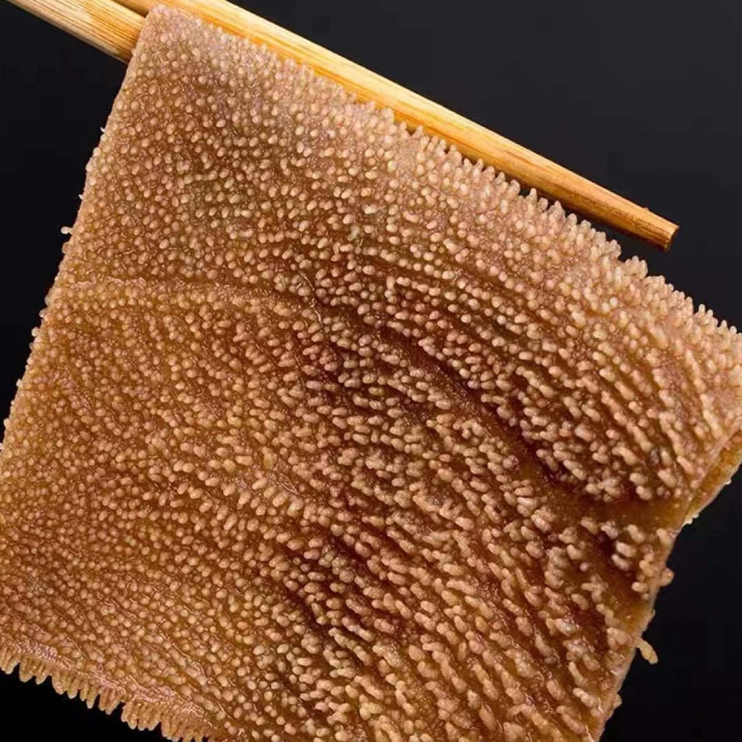 重庆火锅食材精品鲜毛肚叶片500g 固体物含量90%