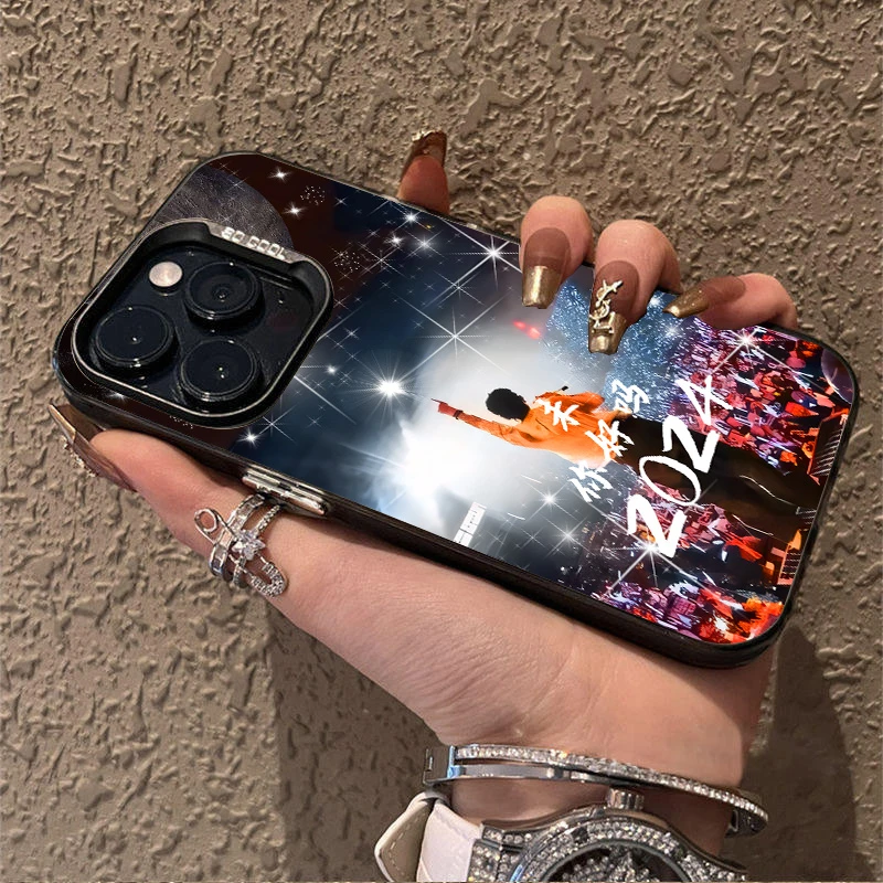 杰哥星星应援适用苹果15小米华为荣耀oppo红米一加手机壳创意个性