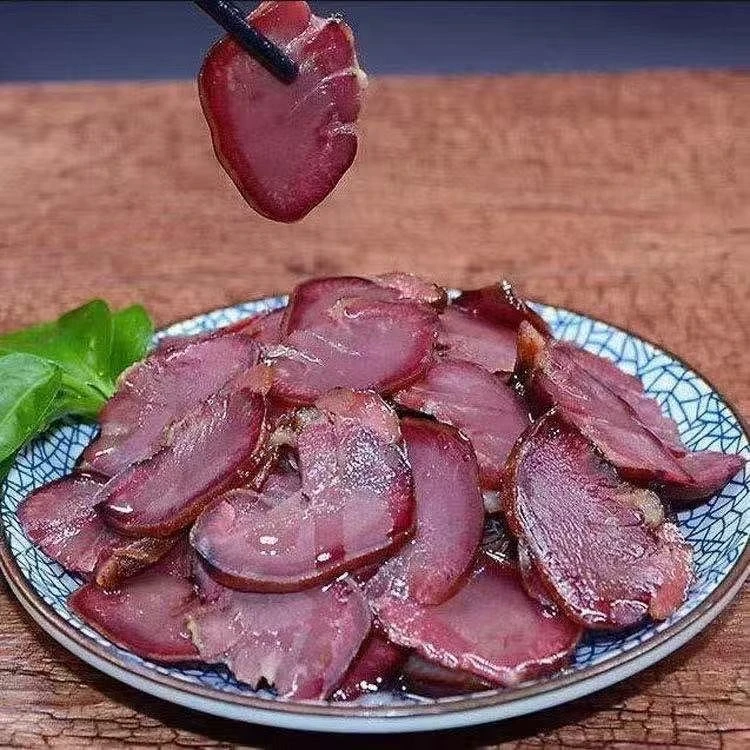 四川柴火烟熏猪舌