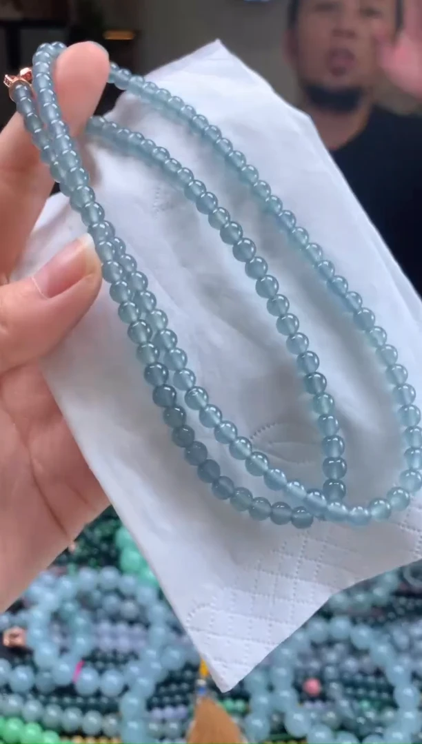 【闪购商品】翡翠珠串未镶嵌-23110多样性发其一