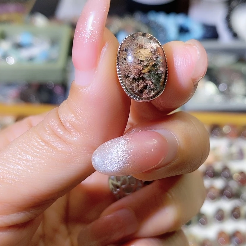 【闪购商品】紫晶珠宝半成品银S925镶嵌