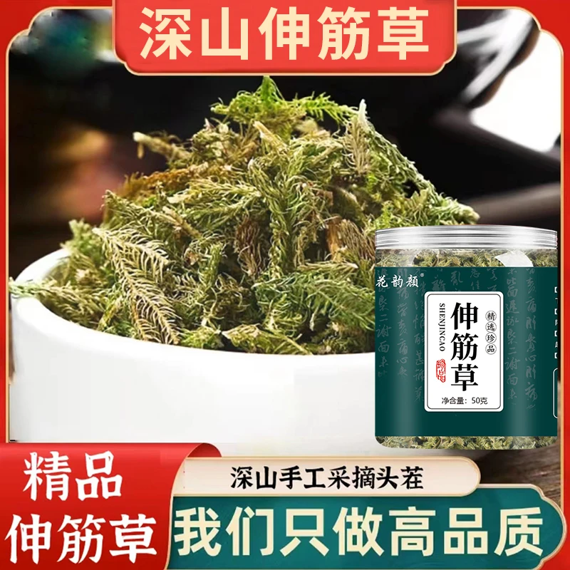 【当即新货】大含量伸筋草深山采摘手工精选50g/罐