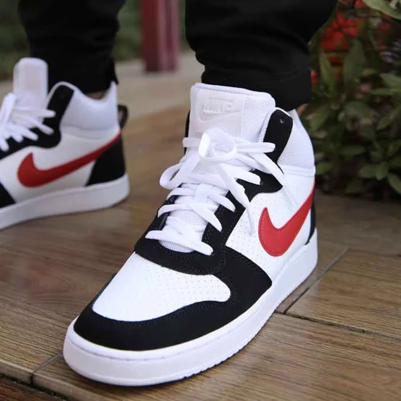 Nike/耐克COURT BOROUGH 男子高帮运动舒适休闲板鞋