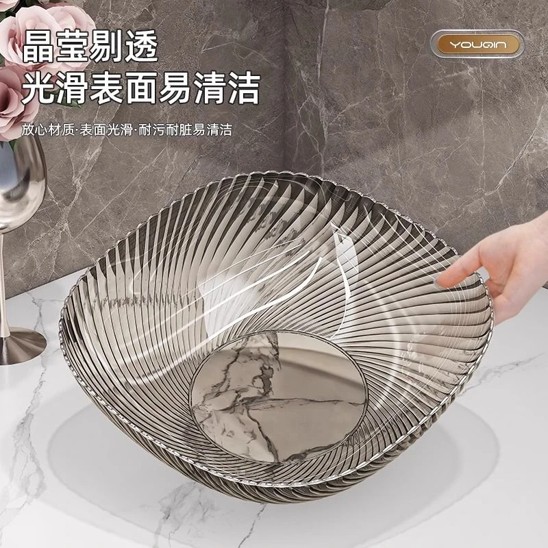 水果盘客厅家用轻奢风蔬菜盘2023新款高颜值摆放ins糖果盘高档