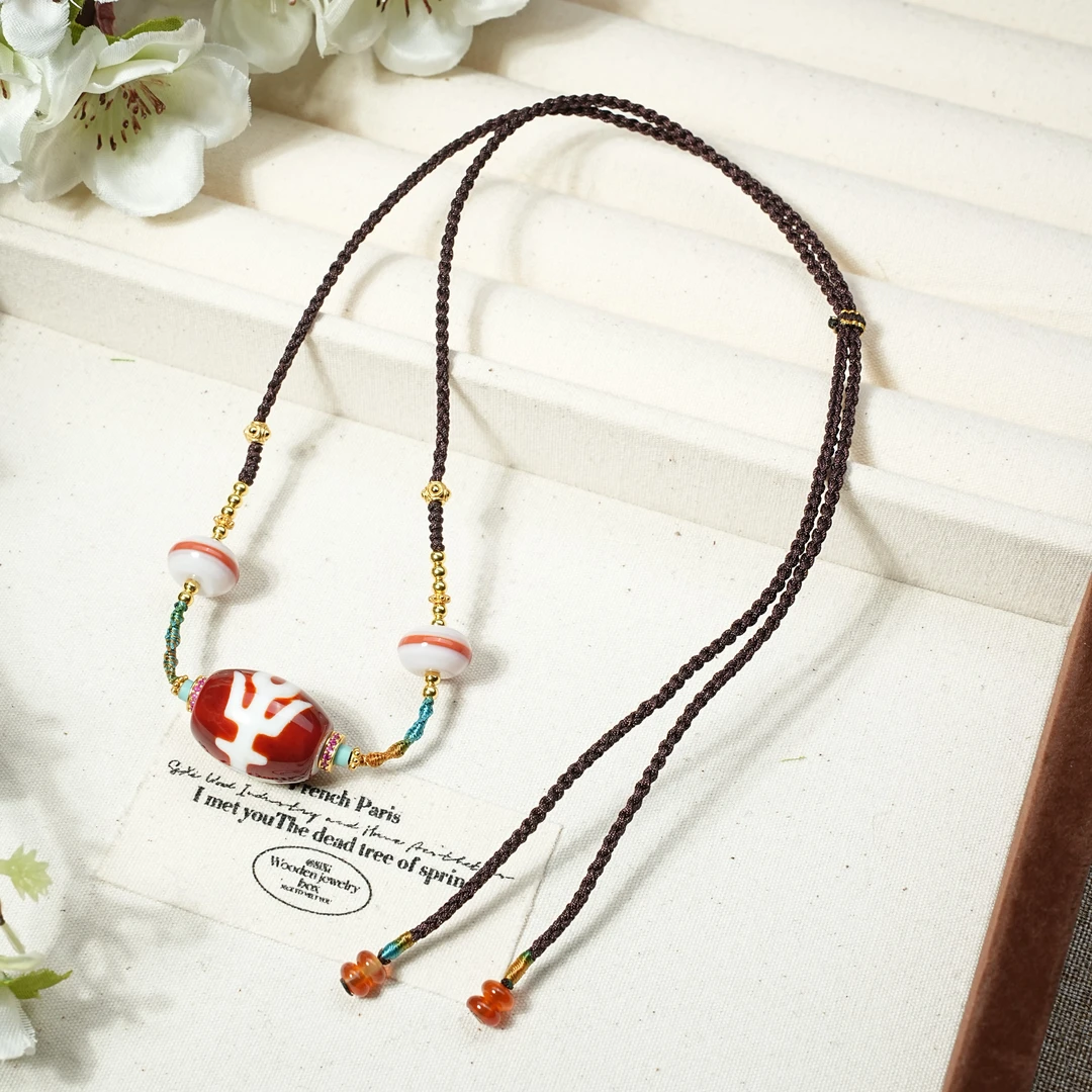 【观澜珠宝】玛瑙项链 吊坠 多样发 1609