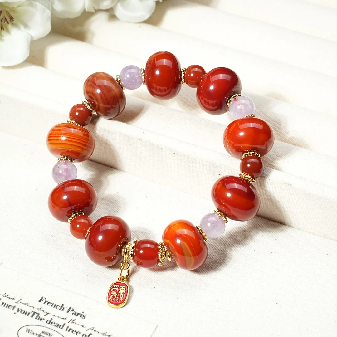 【观澜珠宝】玛瑙手串 手链 多样发 1624