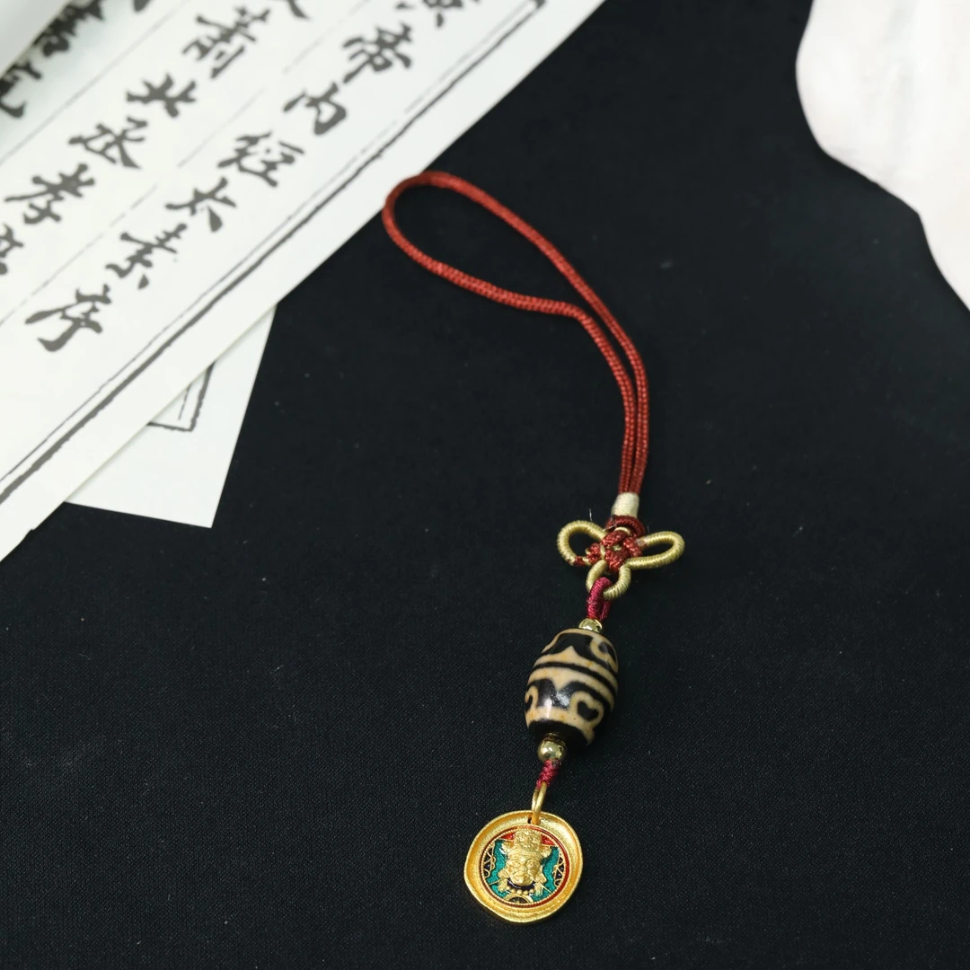 【观澜珠宝】六瓣莲心玛瑙挂坠 吊坠 多样发 1630