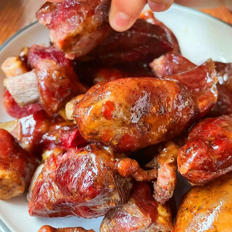 川味麻辣香肠 正宗农家腊味 手工制作烟熏腊香肠