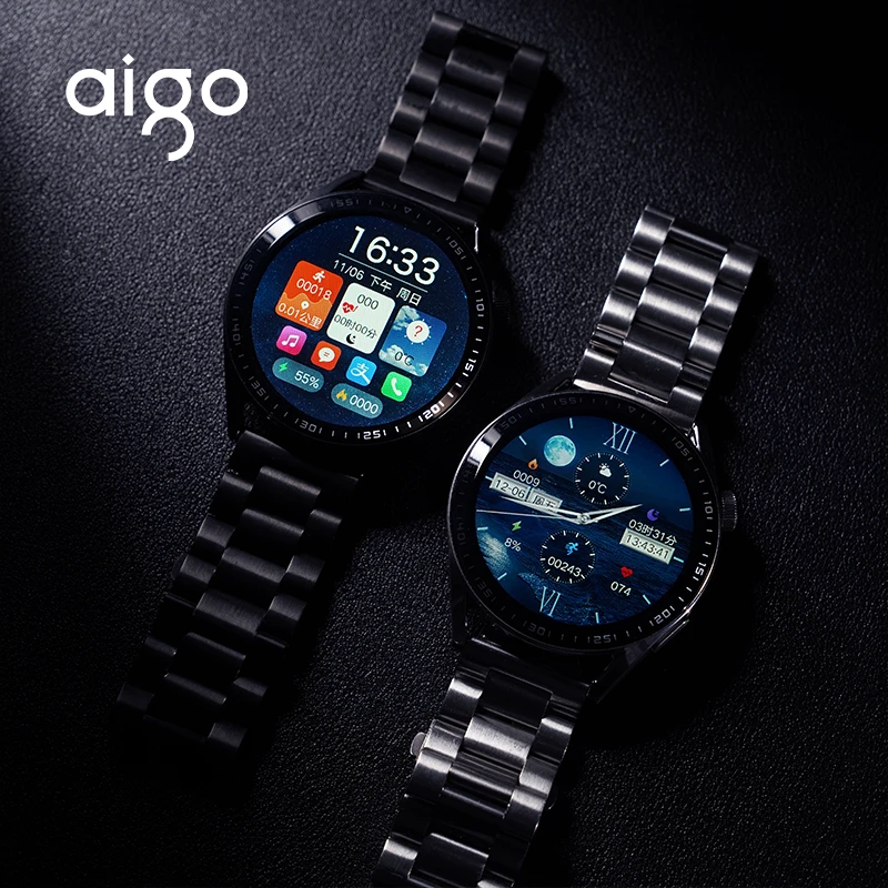 aigo/爱国者GT8智能手表离线支付通话防水多功能成人时尚蓝牙腕表