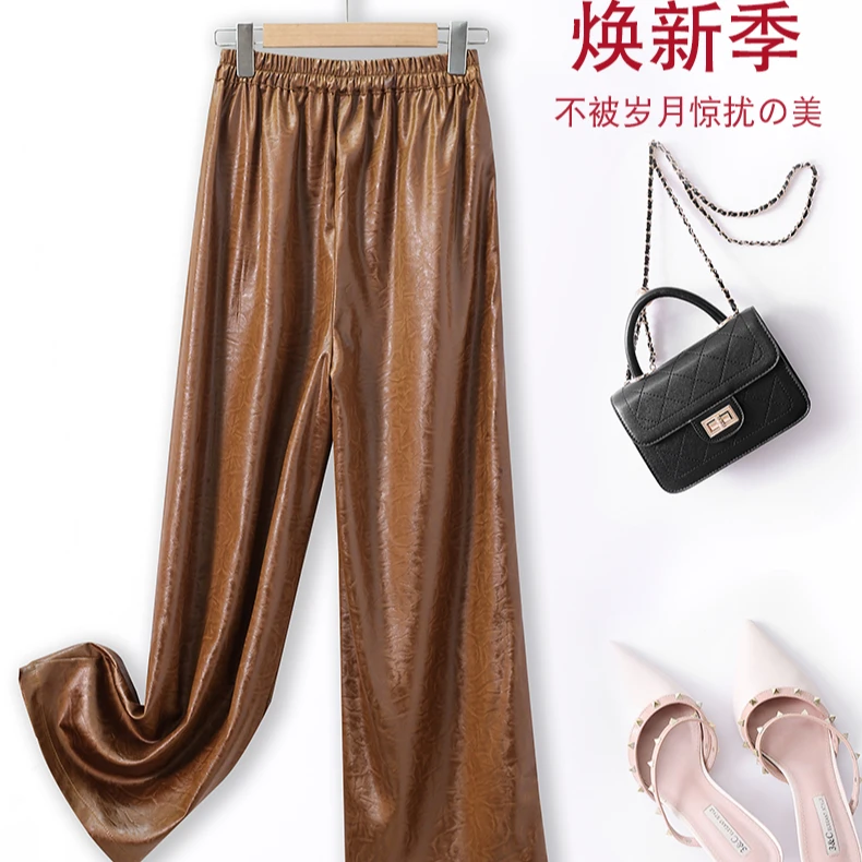 女装时尚休闲纯色正装春秋2024年早春季新款时尚百搭修身黑色长裤