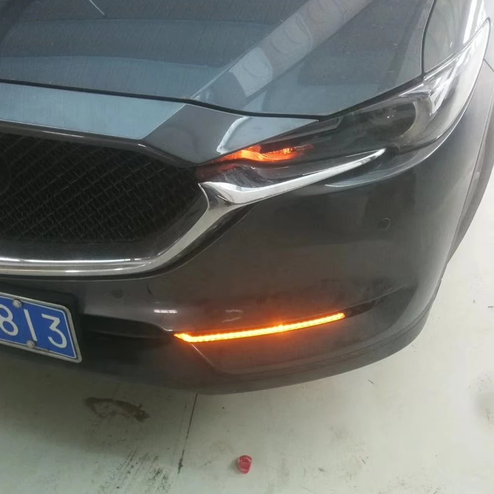 17-21款CX-5日行灯带转向