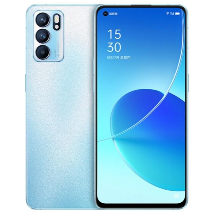 95新 OPPO Reno6双卡5G手机天玑900处理器4300毫安大电池二手货源
