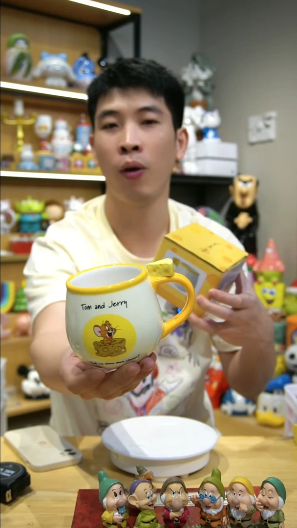 【闪购商品】摆件原盒杰瑞奶酪水杯