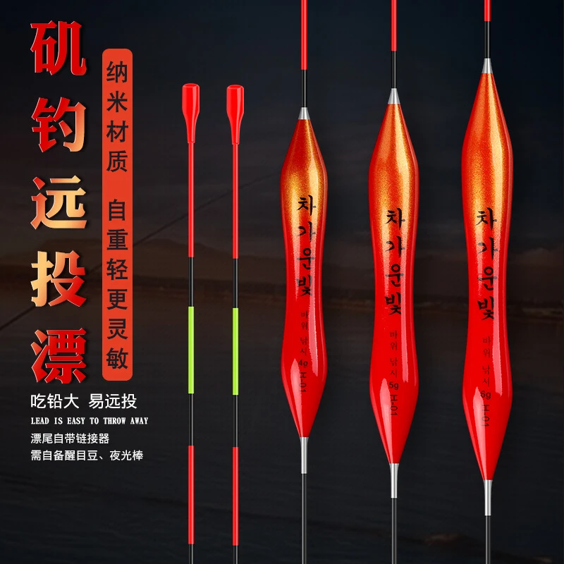 纳米远投大物浮漂加粗高灵敏醒目钓鱼鱼漂鲫鱼湖库深水浮标矶钓