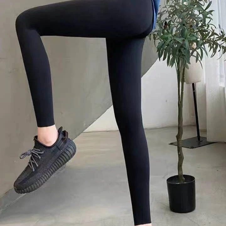 WANTHAT/凡黛卡经典小太阳款1115#高级感无痕修身显瘦提臀打底裤