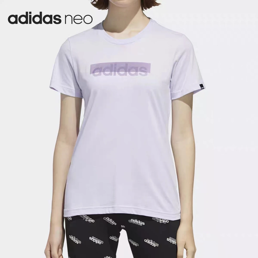 adidas/阿迪达斯#BJCC 女子运动宽松短袖T恤 FM6168
