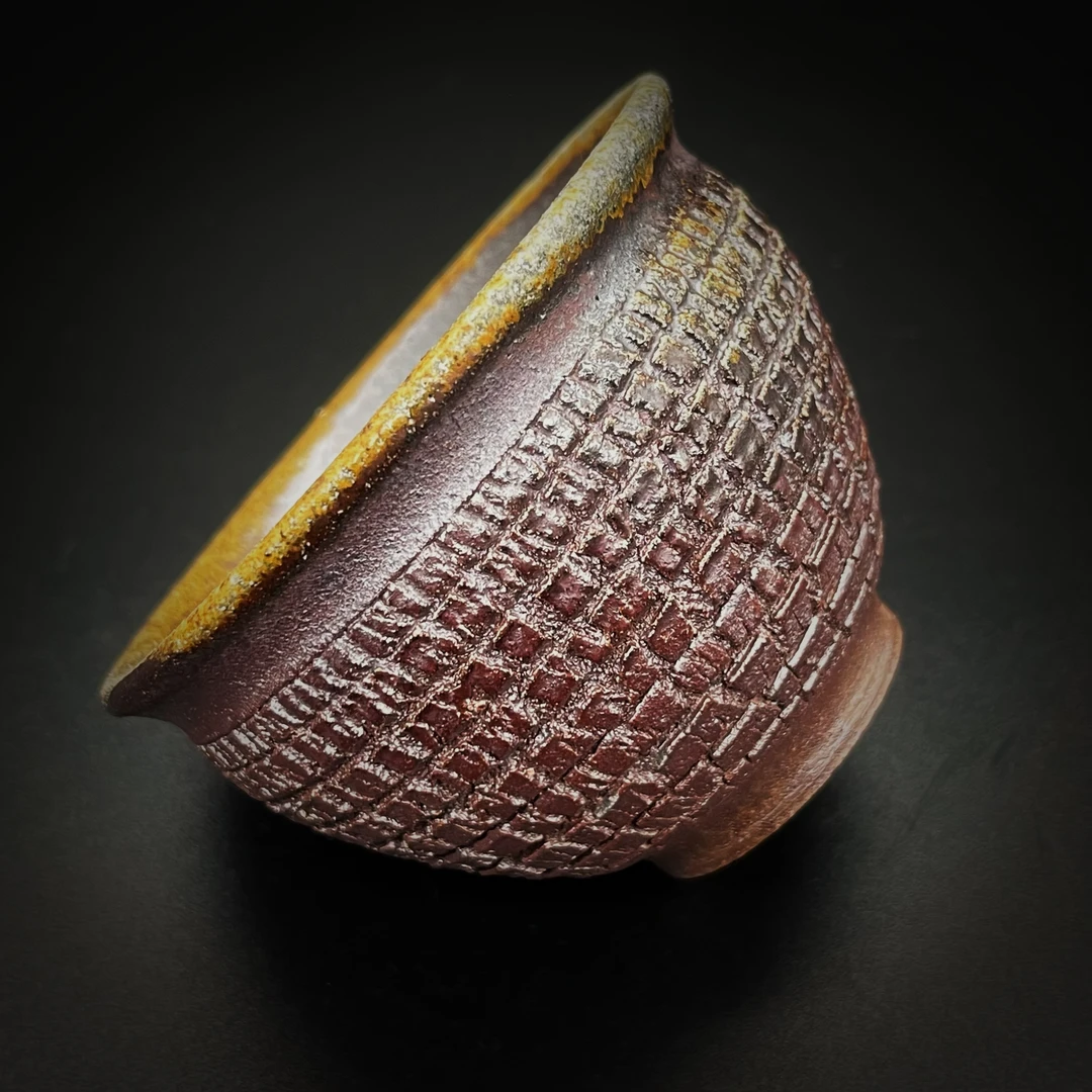 和鑫名马柴烧 爆裂纹 主人杯 龙窑