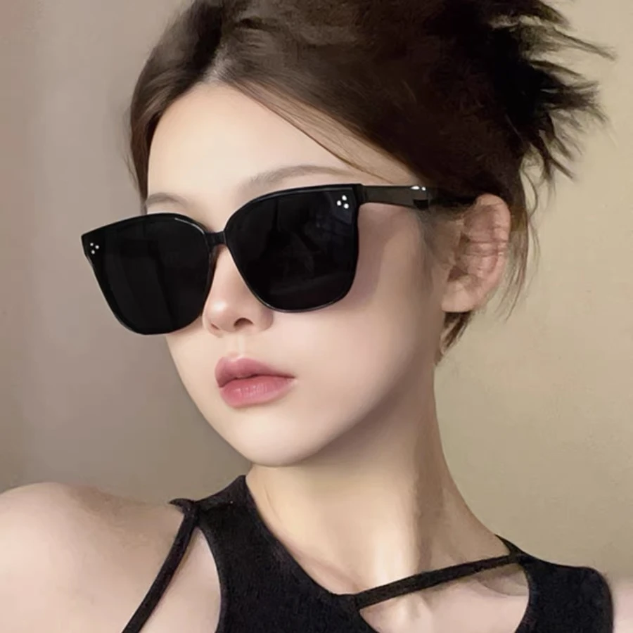 2024新款墨镜圆脸显瘦网红韩版太阳眼镜遮阳男女同款防紫外线A
