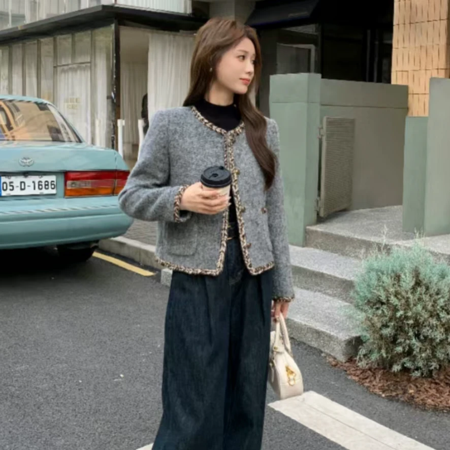 【锦衣服饰】千9957小香风时尚洋气外套