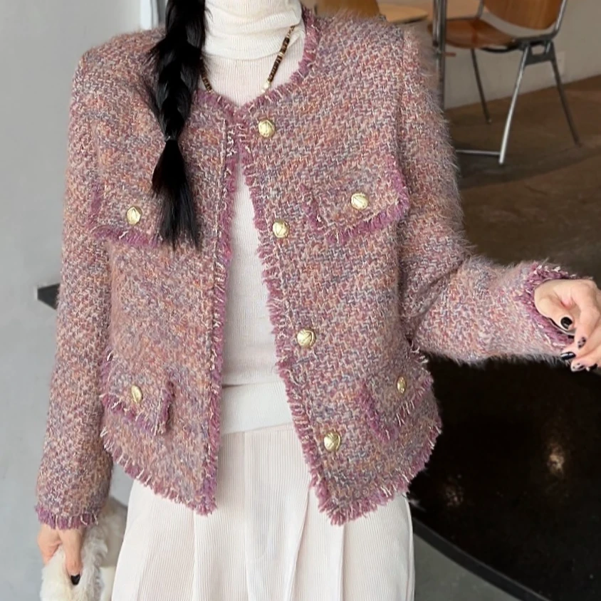 【锦衣服饰】X  887小香风羽绒外套