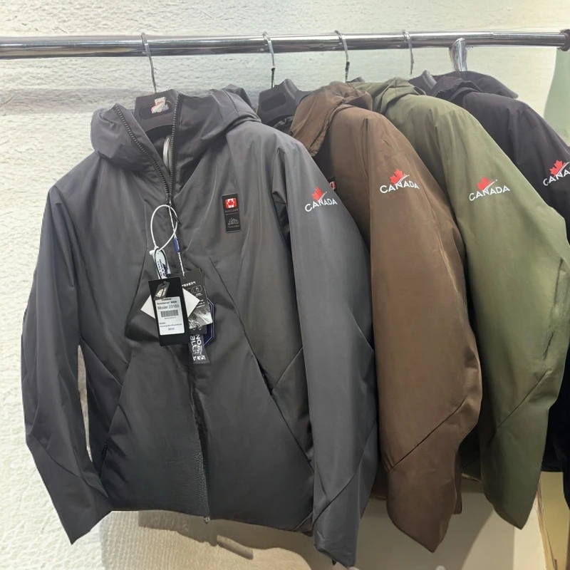 《加拿大高端》柜2K+ 外套冲锋衣男士秋季新款保暖枫叶联名 23169
