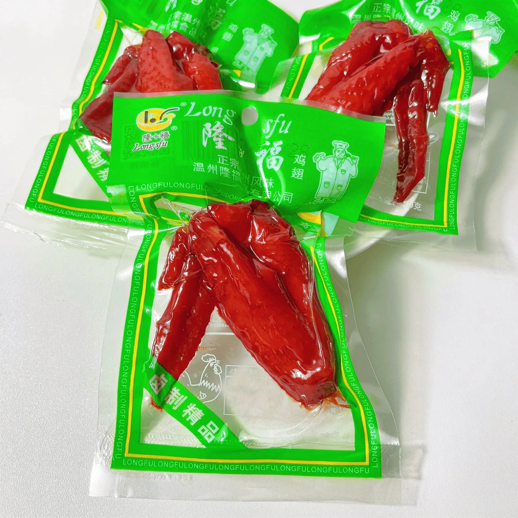 隆福鸡翅30克卤香鸡翅膀味温州特产乡巴佬风味小零食休闲鸡肉卤味