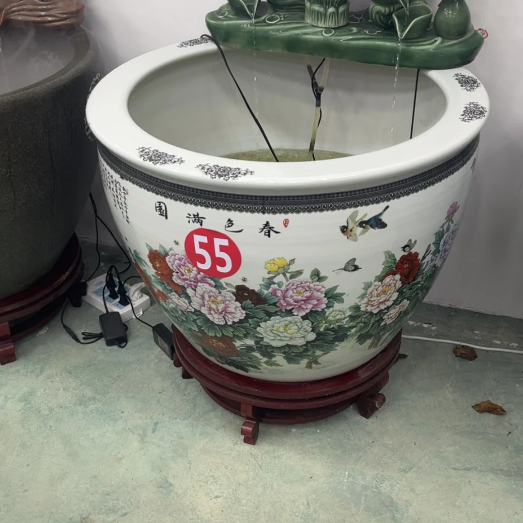 【闪购商品】陶瓷摆件用****6直径53单缸加底