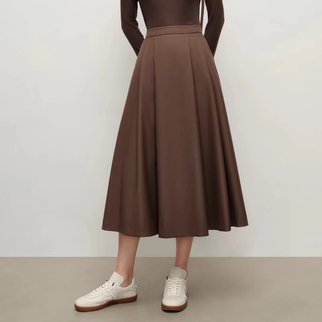 秋冬半身A字版裙子半身裙MZ818