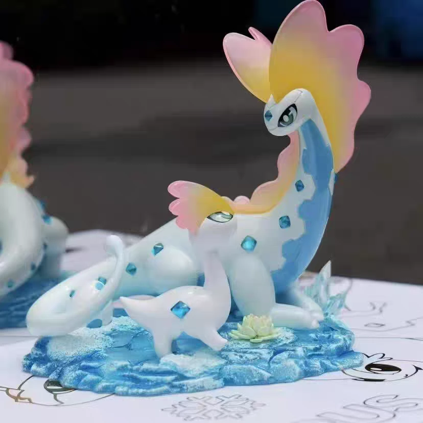 现货复刻 瓜瓜冰雪巨龙 精灵宝可梦图鉴 比例世界 手办