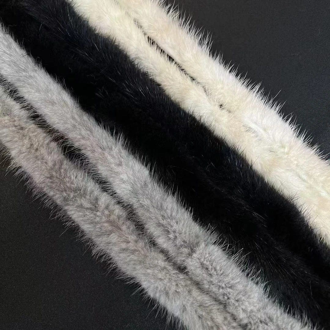 【楚娇】毛边毛条  高密度高品质水貂毛服装辅料 不支持七天无理由