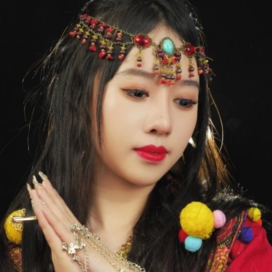 东宫小枫同款头饰民族风额饰眉心坠复古异域风发饰配饰古风女新娘