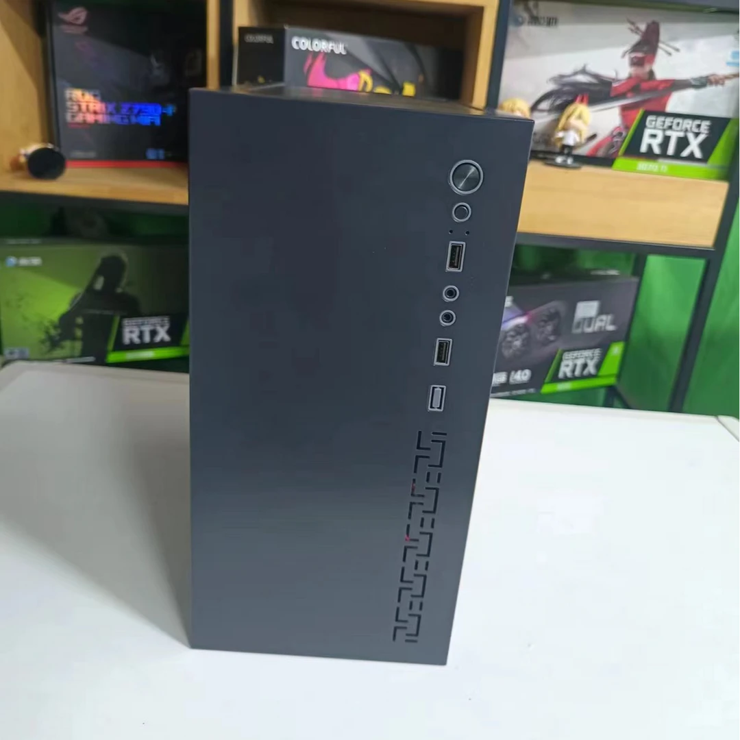 90新 Intel/英特尔 九新电脑主机 i39100F 16G 1050TI 500G