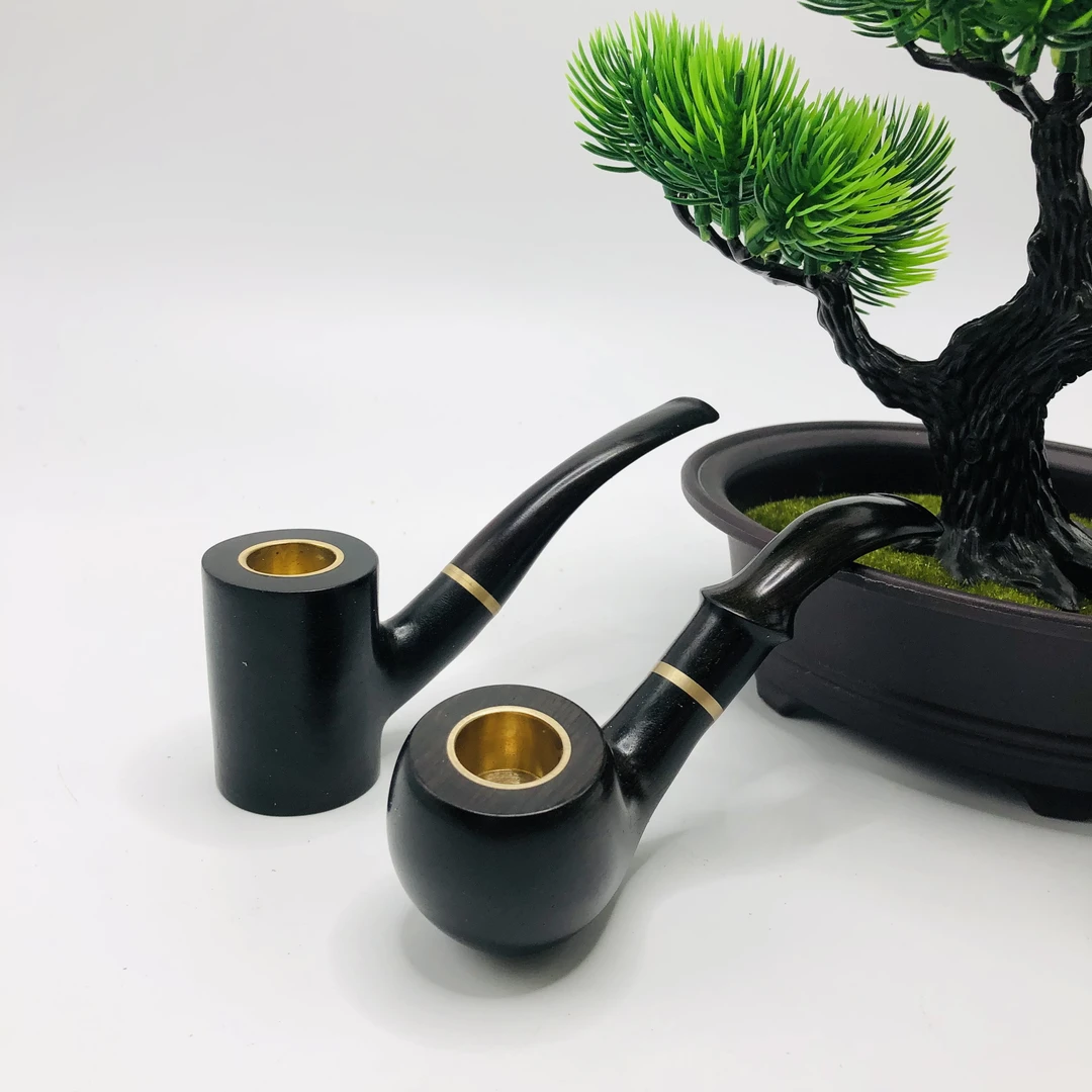 木雕烟斗传统木制怀旧老式原木原色烟斗把玩