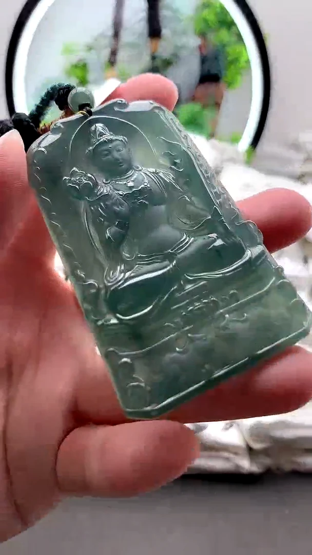 【闪购商品】翡翠颈饰未镶嵌虚空藏