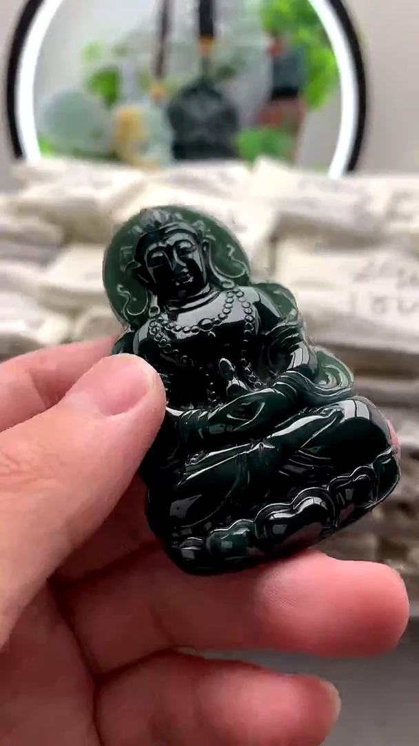 【闪购商品】翡翠颈饰未镶嵌渡母