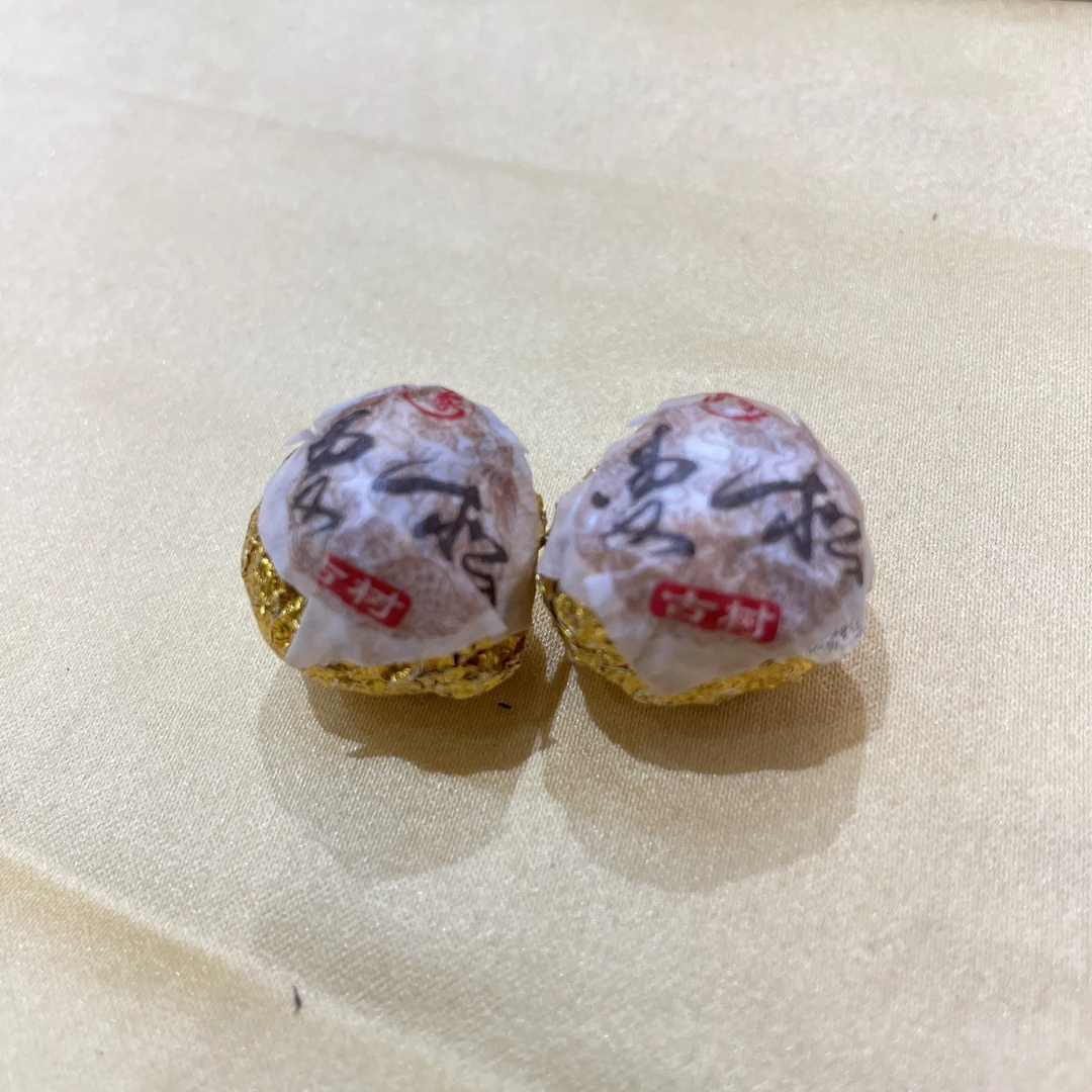 千年茶乡~【云南滇象普洱茶】2024年 曼松古树 小金珠  生茶 3.5g