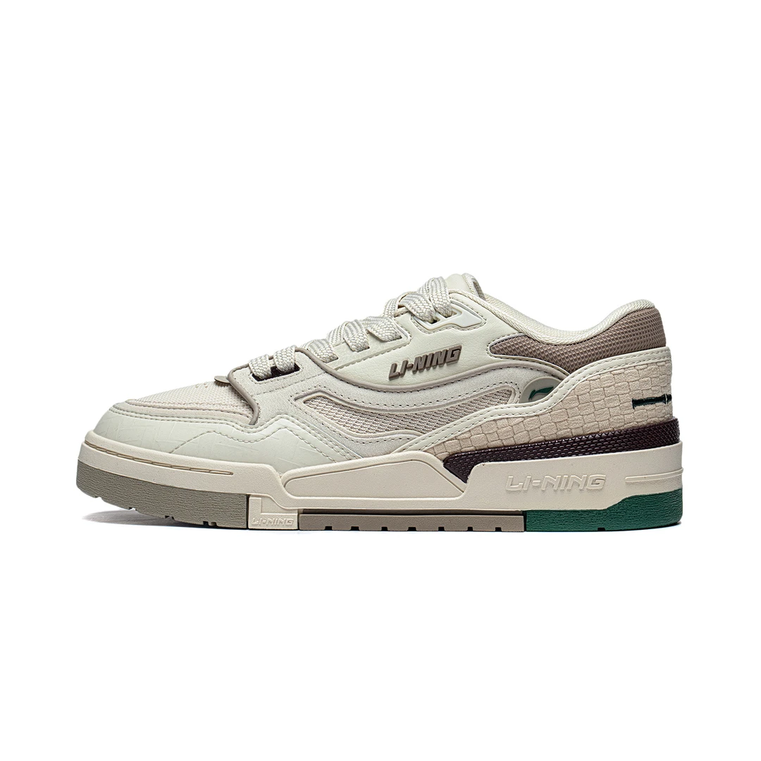 【李宁潮流板鞋】001 BTC PREUM蓝色复古男鞋牛仔经典休闲鞋运动鞋