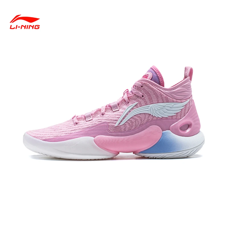 【李宁篮球鞋】2024款驭帅18男子䨻丝轻量高回弹中帮比赛鞋 ABAU009