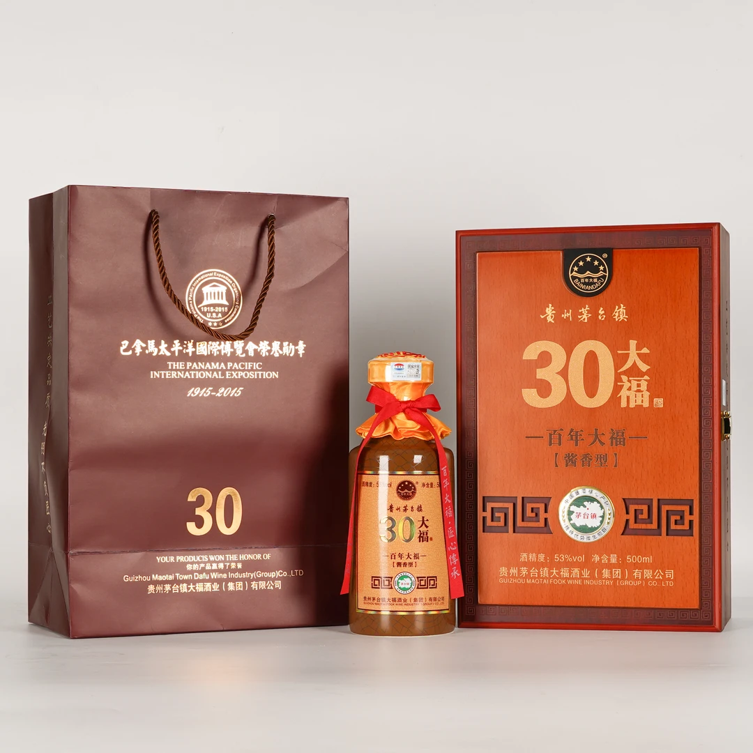 百年大福-大福30-优级-茅台镇大福酒业53度500毫升/瓶