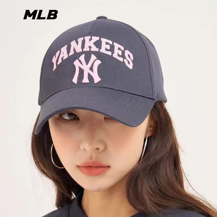 韩国MLB正品棒球帽2025新款刺绣字母百搭帽子男女同款防晒鸭舌