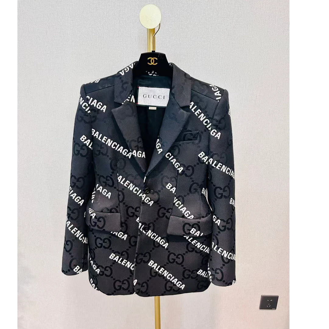 GUCCI/巴黎世家GUCCI联名西装/46码/99新/编号11020